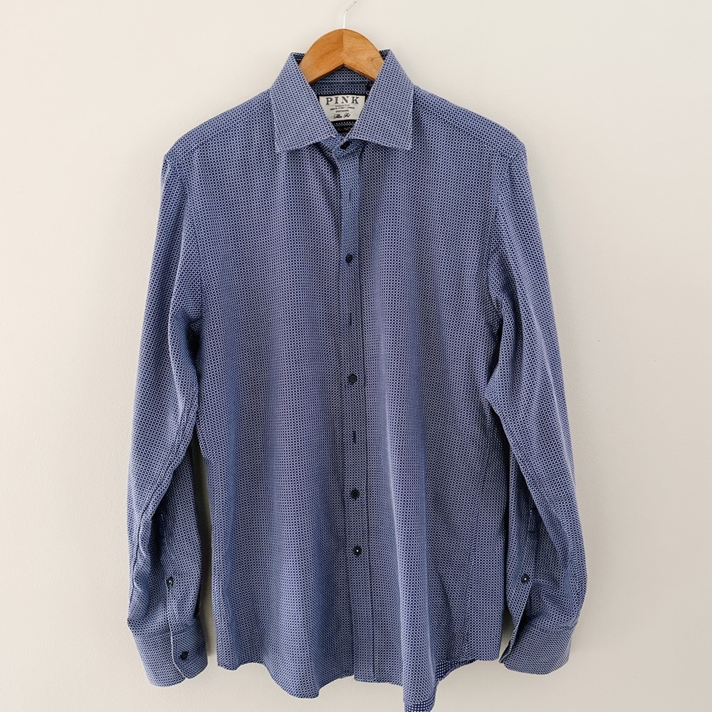 Thomas Pink Dress Shirt